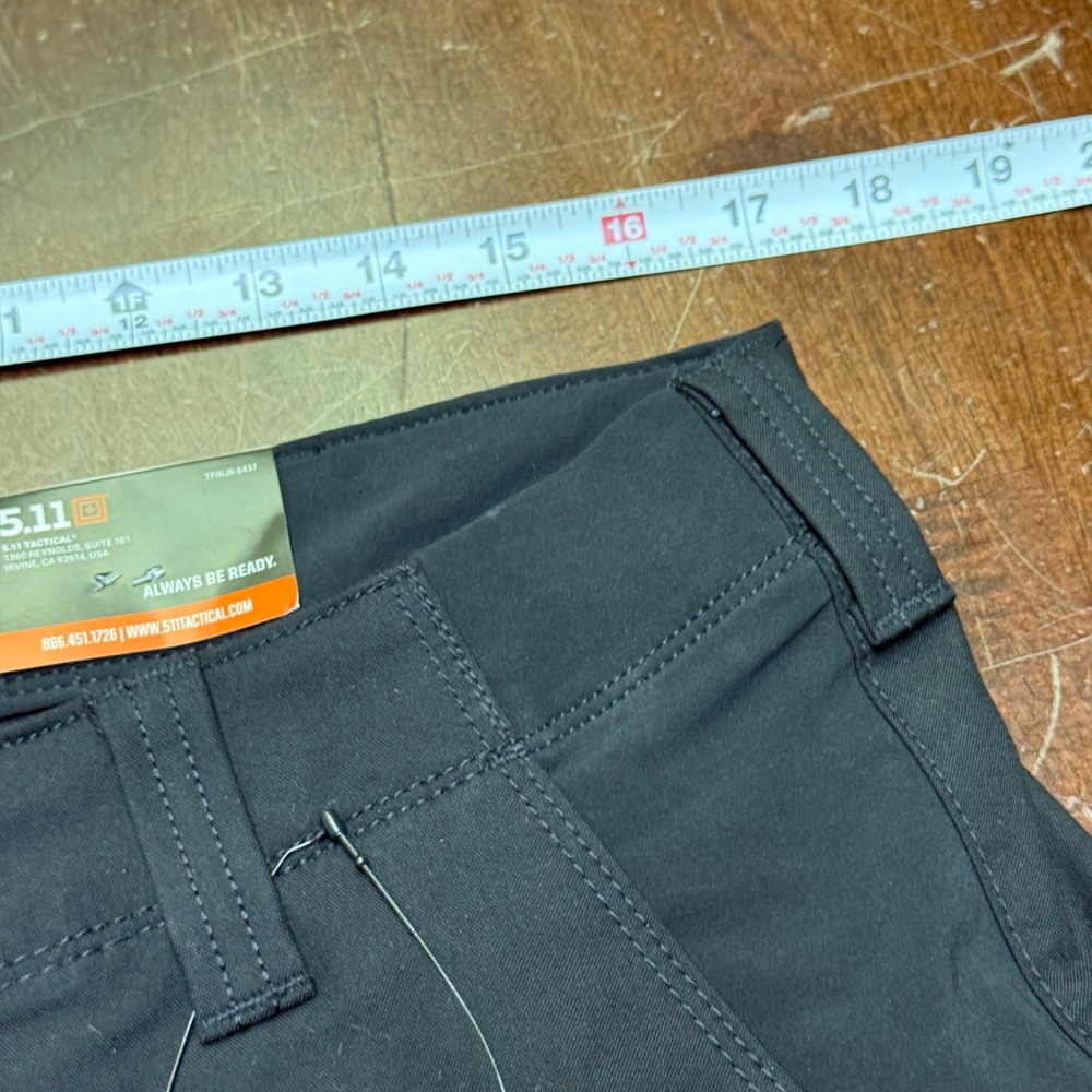 New 5.11 Tactical Apex Shorts Mens 34 Black Flex-Tac Cargo Utility Ripstop 73327 - Picture 6 of 10